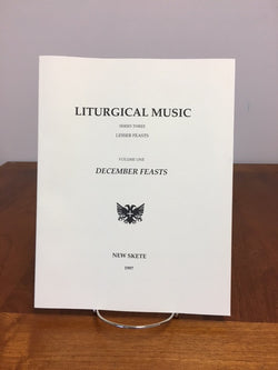 December Feasts - musical score