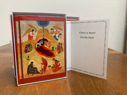 Nativity Icon Greeting Cards - boxed set