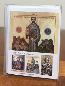 Saint Francis Icon Cards - boxed set
